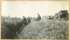 Het Belgische 7de Linieregiment in stelling, augustus 1914 | The Belgian 7th Line in position, August 1914