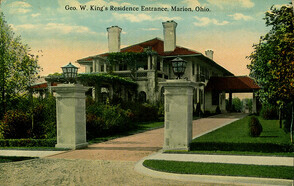 George W. King's Residence Entrance