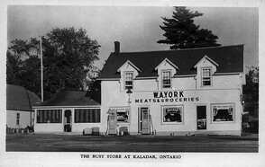 Postcard of York's Store, Kaladar