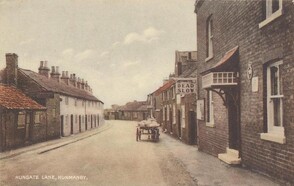 Hunmanby, Hungate c.1900 (archive ref PO-1-71-11)