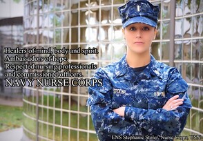 Ensign Stephanie Stoler NC USN 2013