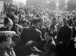 Train, about 1940-1945