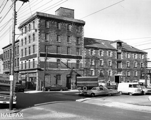 1959-1969 Upper Water St., looking north-east from Belle Lane