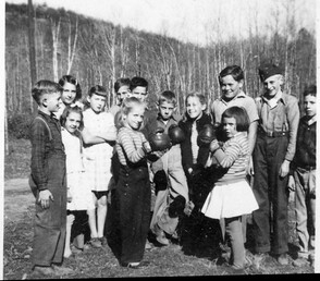 Sawyer Stoll Students Boxing - c1954