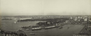 Sydney Harbour from the Creeper Crane