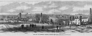 City of Richmond, Virginia, looking westward