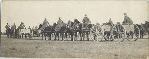 Driver training in England, 1915  (thought to be in the Witley area)