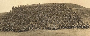First Railway Imperial Expeditionary Force at the Sydney Showground prior to departure for France