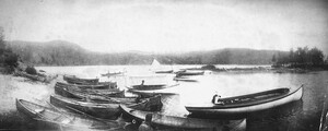 Boats in the Lagoon at Bon Echo