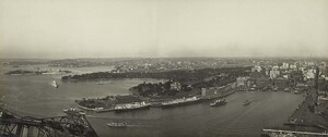 Sydney Harbour from the Creeper Crane