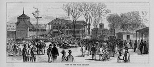 Virginia State Agricultural Fair at Richmond -- Visit of President Hayes -- View of the Fair Grounds