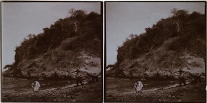 Kirsti and Jorma Gallen-Kallela collecting corals in Madagascar, voyaging home from Africa, 1910.