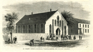 St. Philip's Church, Richmond, Virginia -- School for Colored Children