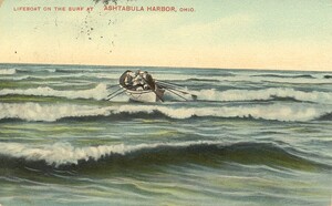 Lifeboat on the Surf