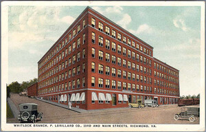 Whitlock Branch, P. Lorillard Co., 23rd and Main Streets, Richmond, Va.