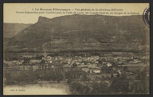 Vue gÃ©nÃ©rale de St-Jean-en-Royans.