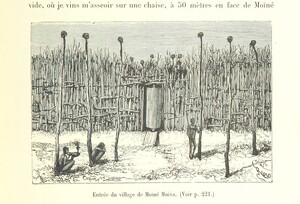 British Library digitised image from page 239 of "Les Lacs de l'Afrique Ã‰quatoriale. Voyage d'exploration exÃ©cutÃ© de 1883 Ã  1885 ... Ouvrage contenant 161 gravures d'aprÃ¨s les dessins de Riou, et 2 cartes"