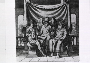 Hic Pater & Filius in unum sunt copulati: Utsimul in aeternum manent