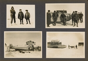 From the album about the Amundsen-Ellsworth polar flight 1925
