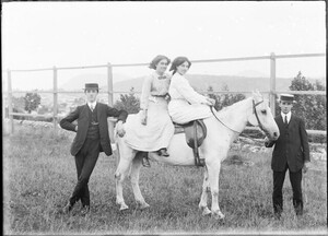 Horse riding, Tasmania (c1900s)