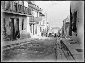 Glass negatives of The Rocks, Sydney, ca. 1890-1910, by William Joseph Macpherson