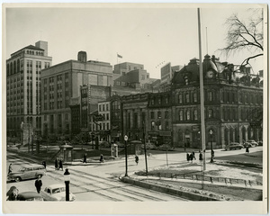 Gore Park in the early 1950s.