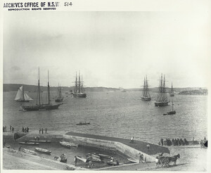 View from the western side of Farm Cove looking north-east toward Fort Denison, Sydney (NSW)