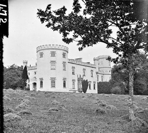 Castle on the hay covered hill