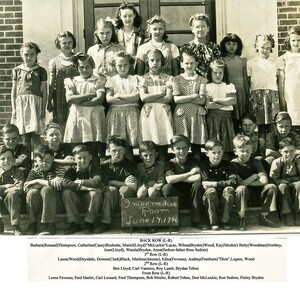 Flinton School Intermediate Room June 14 1946