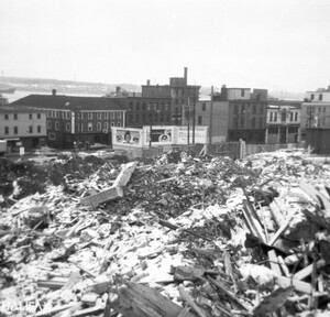 Scotia Square excavation site