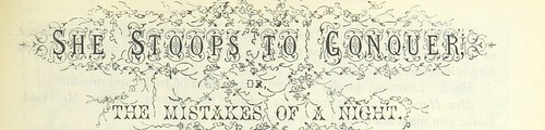 British Library digitised image from page 299 of "The vicar of Wakefield, and other works ... With introduction notes and a life of Oliver Goldsmith, by John Francis Waller"
