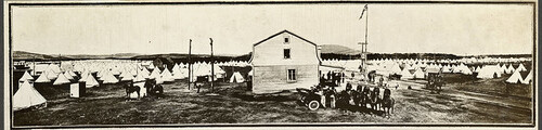 General view of Valcartier Camp, Montreal Daily Star, p.17, 5 September 1914