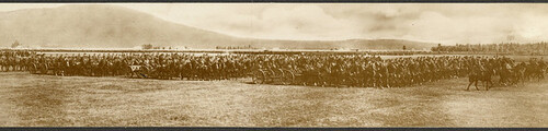 March past by artillery, Valcartier