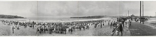 Bondi Beach, Sydney, 1922 / photographed by R. P. Moore