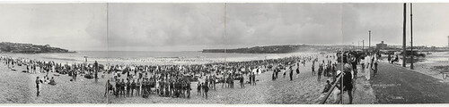 Bondi Beach, Sydney, 1922 / photographed by R. P. Moore