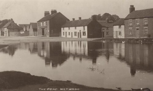 Wetwang village pond 1910 (archive ref PO-1-153-2)