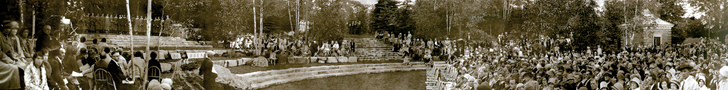 Opening of Amphitheatre 1931